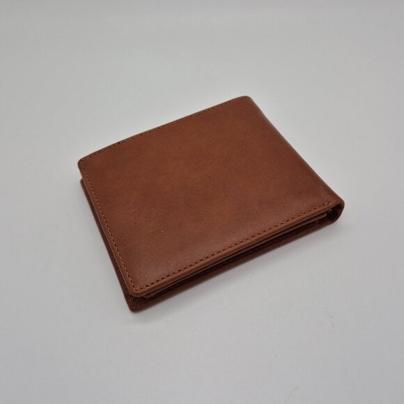 Stealth Mode Leather Bifold Men's Wallet - NEW - Picture 2 of 6